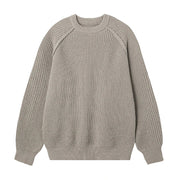 Essential Fisherman Rib Sweater-streetwear-techwear