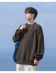 Essential Fisherman Rib Sweater-streetwear-techwear