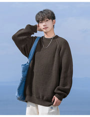 Essential Fisherman Rib Sweater-streetwear-techwear
