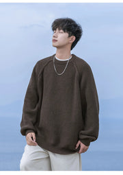 Essential Fisherman Rib Sweater-streetwear-techwear