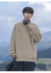 Essential Fisherman Rib Sweater-streetwear-techwear