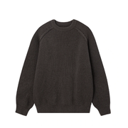Essential Fisherman Rib Sweater-streetwear-techwear