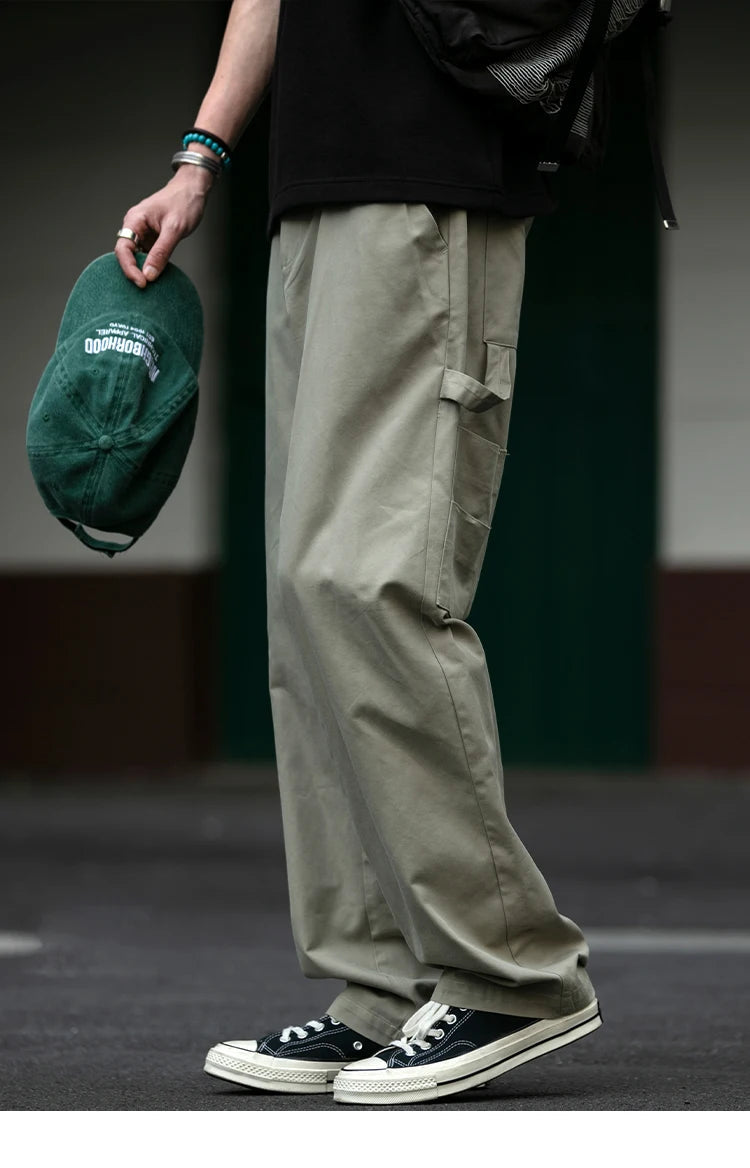 Essential Minimal Workwear Carpenter Pants-streetwear-techwear