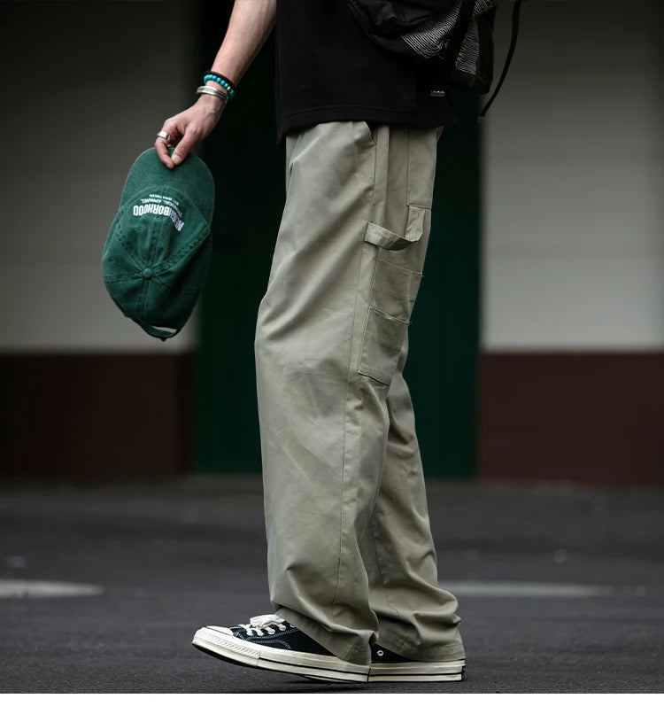 Essential Minimal Workwear Carpenter Pants-streetwear-techwear