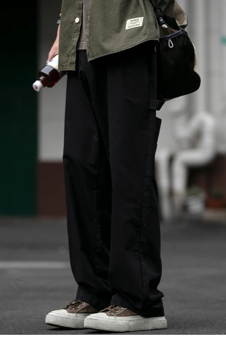 Essential Minimal Workwear Carpenter Pants-streetwear-techwear