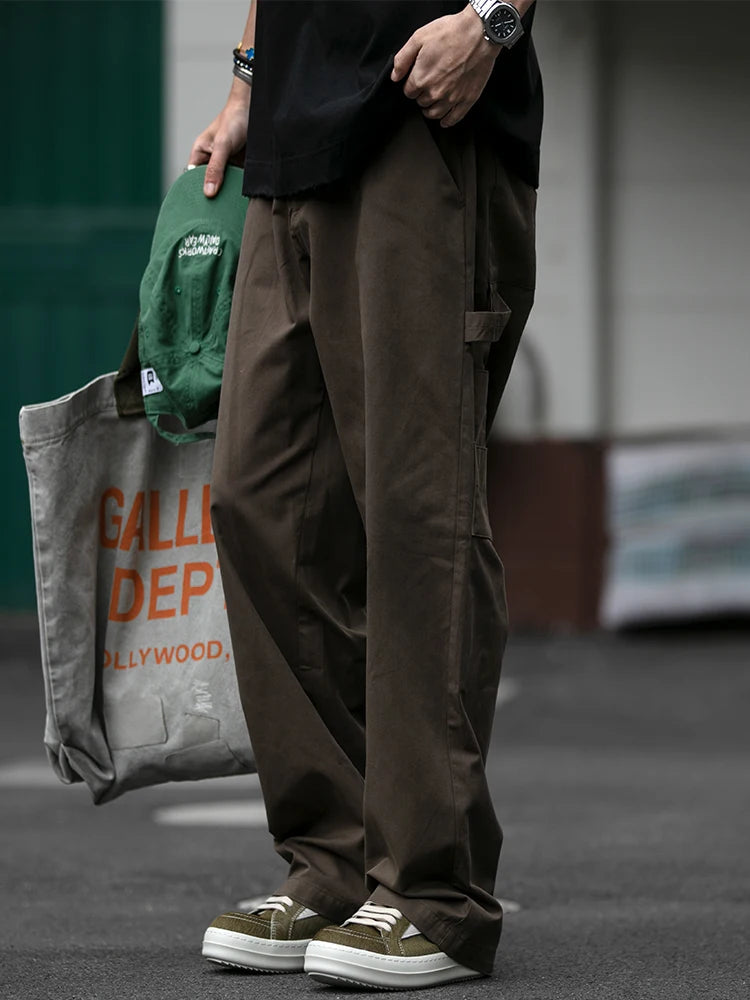 Essential Minimal Workwear Carpenter Pants-streetwear-techwear