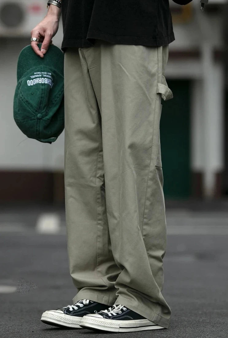 Essential Minimal Workwear Carpenter Pants-streetwear-techwear