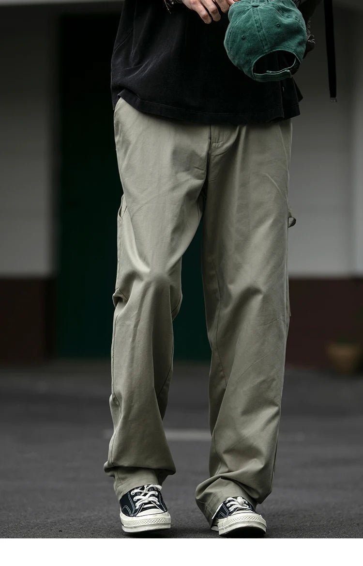 Essential Minimal Workwear Carpenter Pants-streetwear-techwear