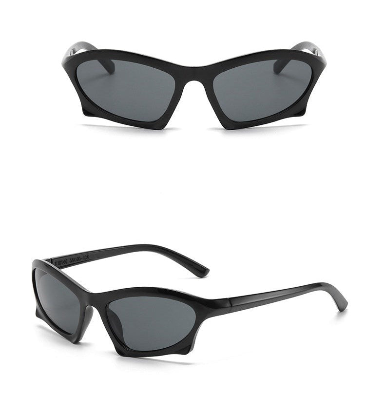 'Eutheria' Warp Frame Sunglasses-streetwear-techwear