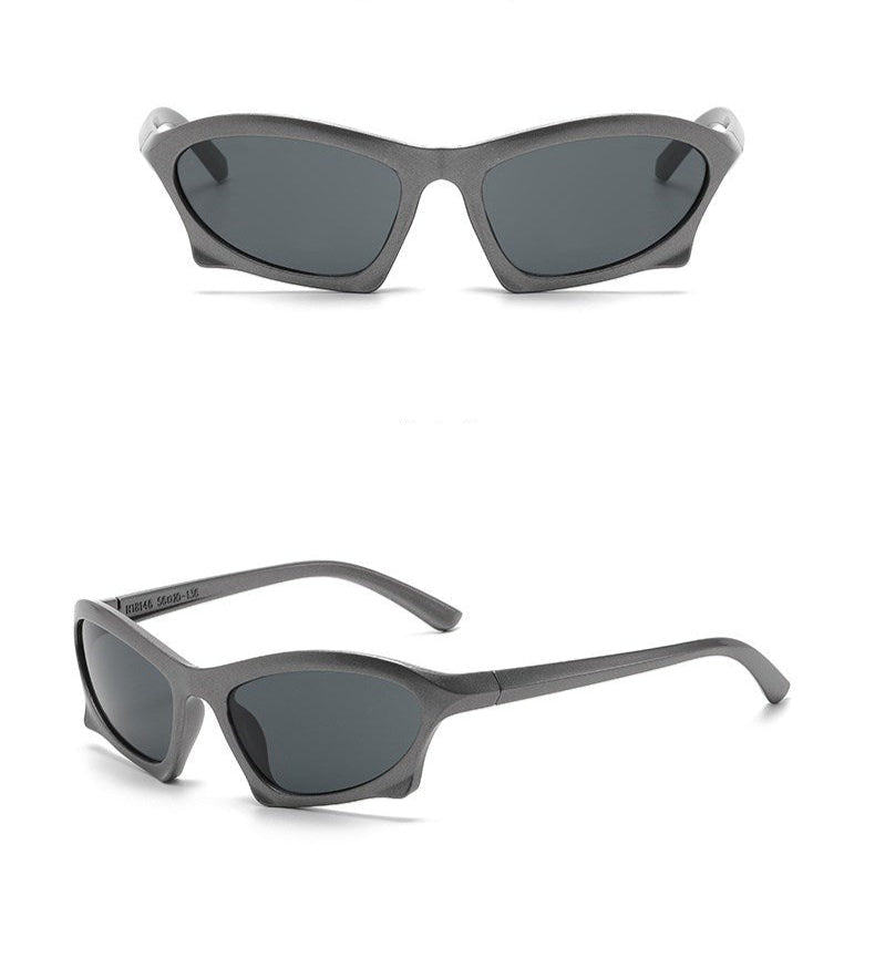 'Eutheria' Warp Frame Sunglasses-streetwear-techwear