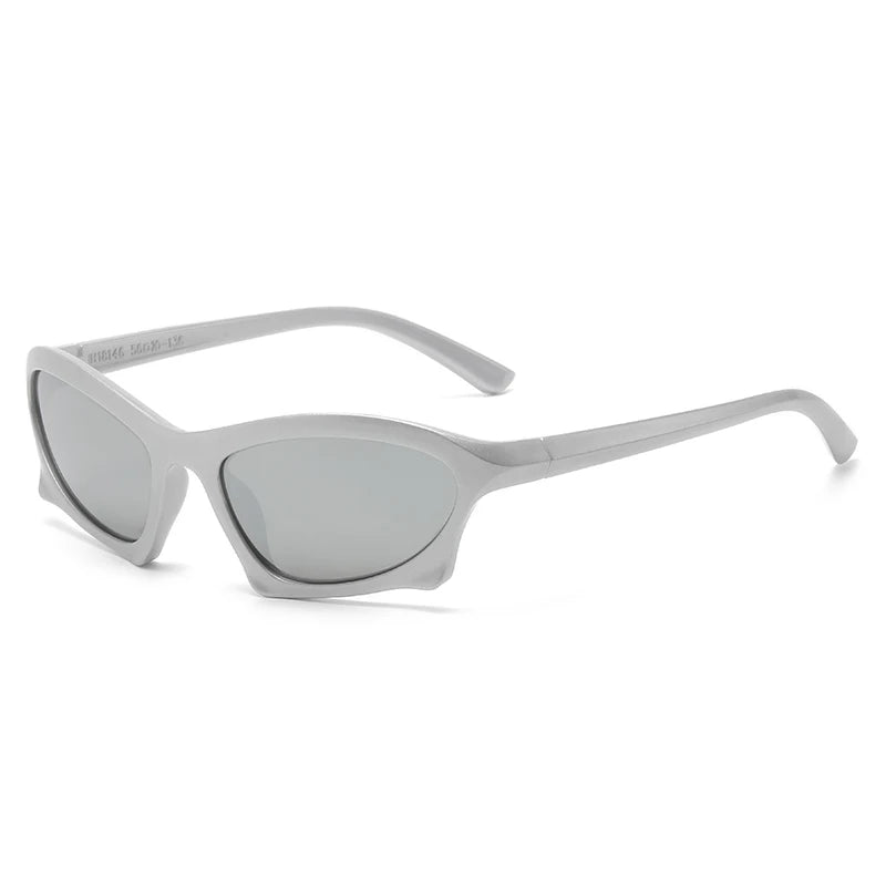 'Eutheria' Warp Frame Sunglasses-streetwear-techwear