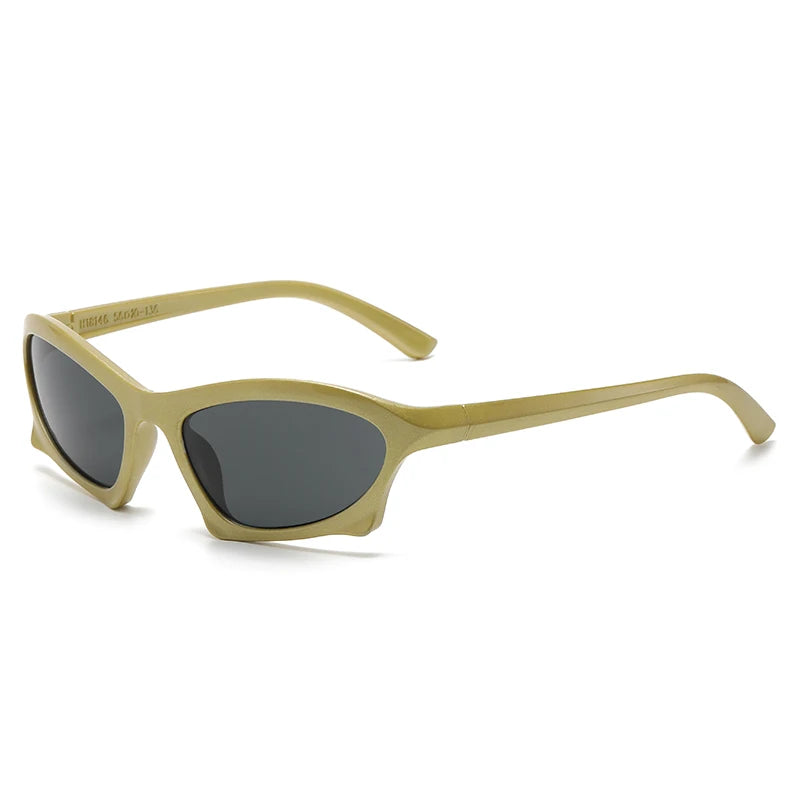 'Eutheria' Warp Frame Sunglasses-streetwear-techwear