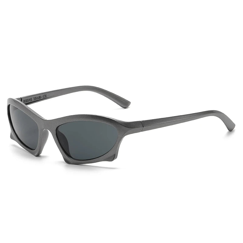 'Eutheria' Warp Frame Sunglasses-streetwear-techwear