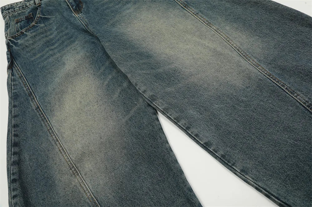 Extreme Barrel Leg Jeans-streetwear-techwear