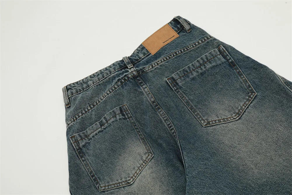 Extreme Barrel Leg Jeans-streetwear-techwear