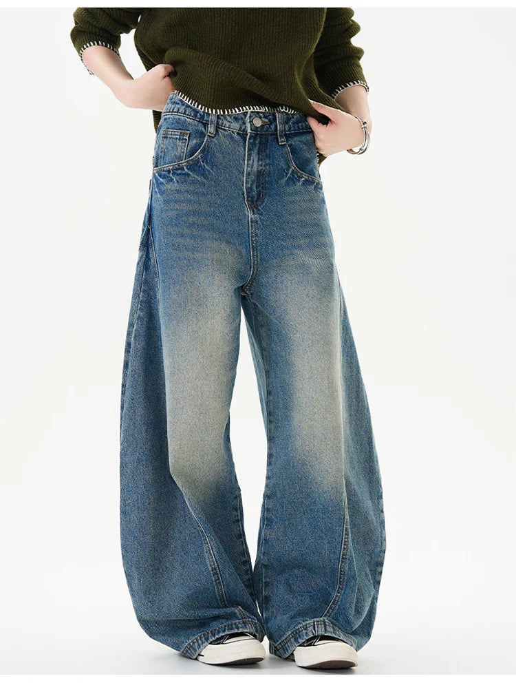 Extreme Barrel Leg Jeans-streetwear-techwear