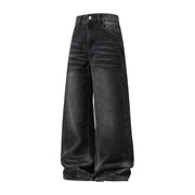 Faded Wash Super Slouch Jeans-streetwear-techwear