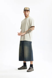 Faux Boxer Long Length Jorts-streetwear-techwear