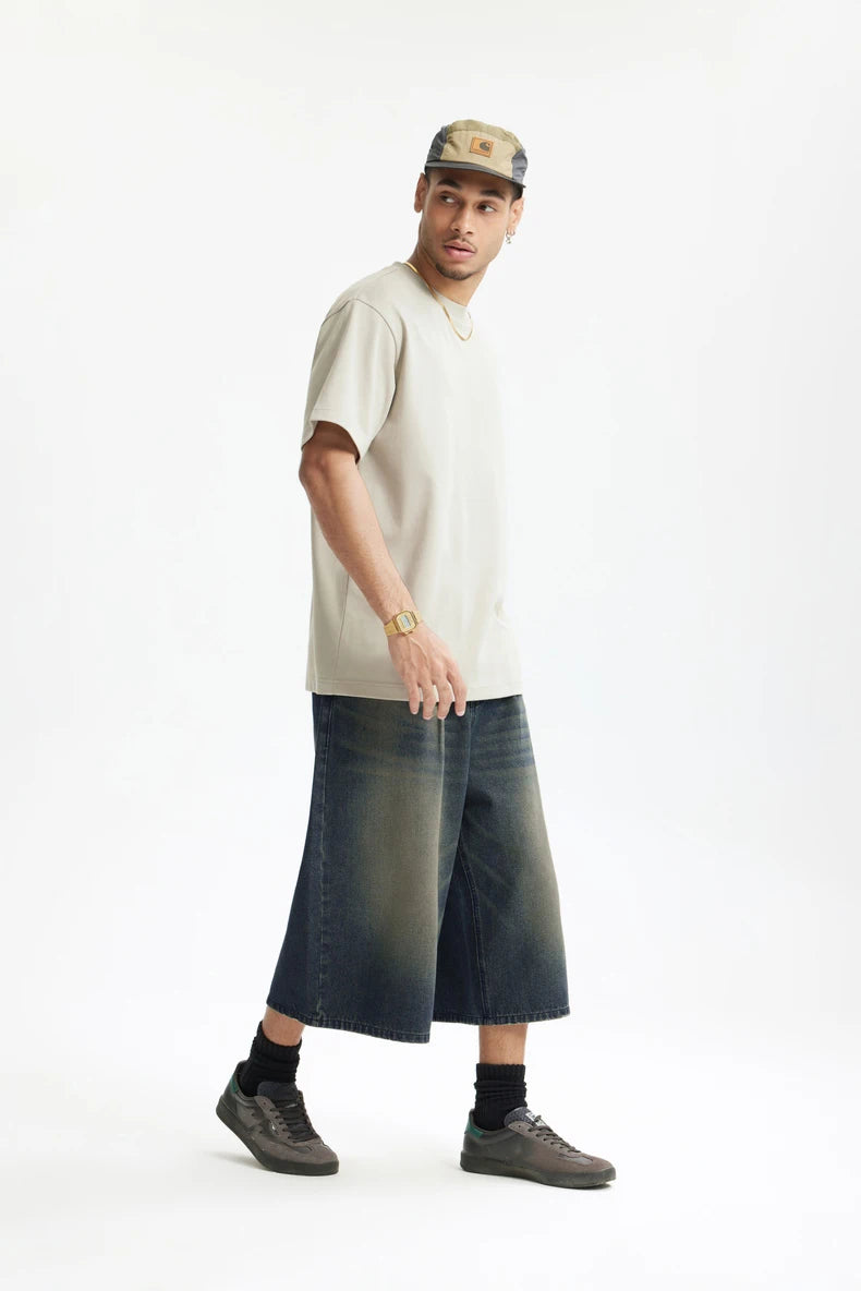 Faux Boxer Long Length Jorts-streetwear-techwear