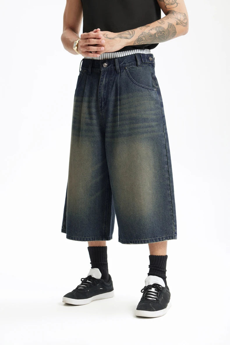 Faux Boxer Long Length Jorts-streetwear-techwear