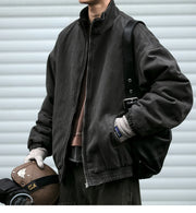 Fleece Lined Premium Workwear Jacket-streetwear-techwear