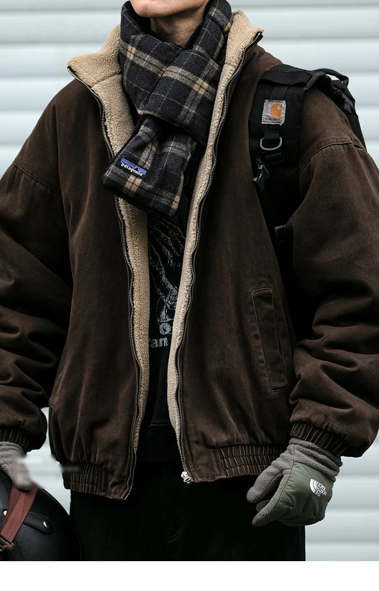 Fleece Lined Premium Workwear Jacket-streetwear-techwear