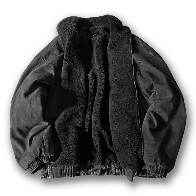 Fleece Lined Premium Workwear Jacket-streetwear-techwear