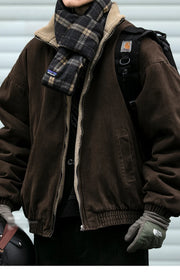 Fleece Lined Premium Workwear Jacket-streetwear-techwear