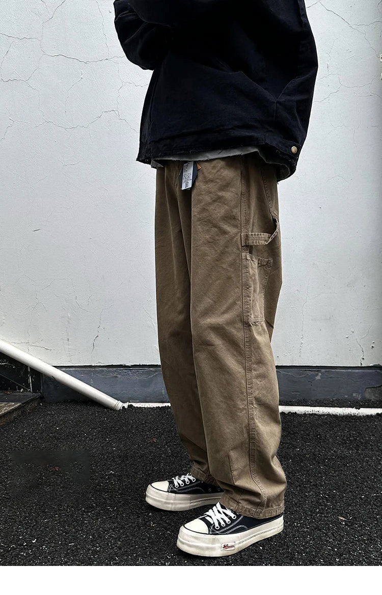 Garment Dyed Carpenter Pants-streetwear-techwear