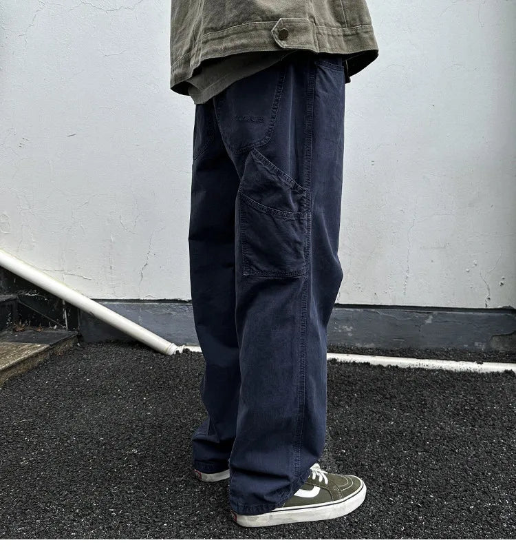 Garment Dyed Carpenter Pants-streetwear-techwear