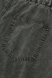 Garment Dyed Long Length Shorts-streetwear-techwear