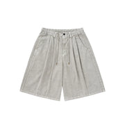 Garment Dyed Long Length Shorts-streetwear-techwear