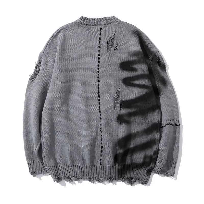Graffiti Grunge Sweater-streetwear-techwear
