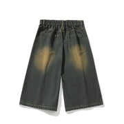 Long Length Vintage Wash Jorts-streetwear-techwear