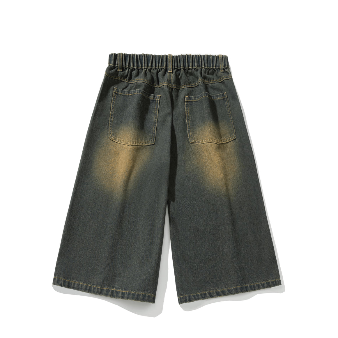 Long Length Vintage Wash Jorts-streetwear-techwear