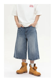 Long Length Y2K Wash Jorts-streetwear-techwear