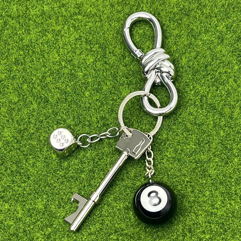 'Lucky Charm' Carabiner Key Ring Set-streetwear-techwear