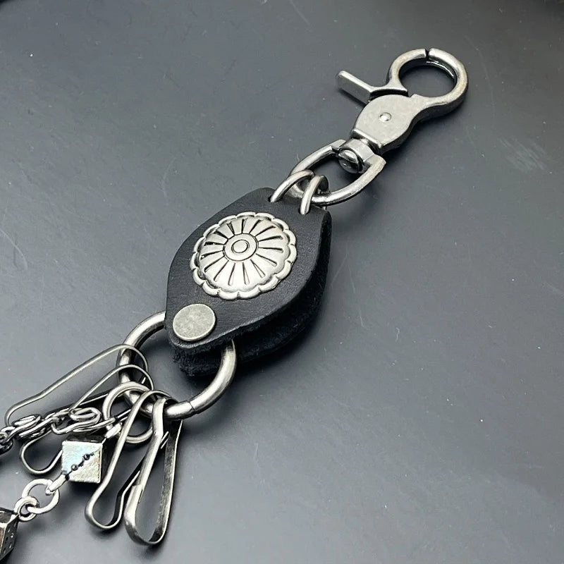 Lucky Dice Belt Clip Chain-streetwear-techwear