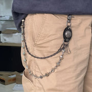 Lucky Dice Belt Clip Chain-streetwear-techwear
