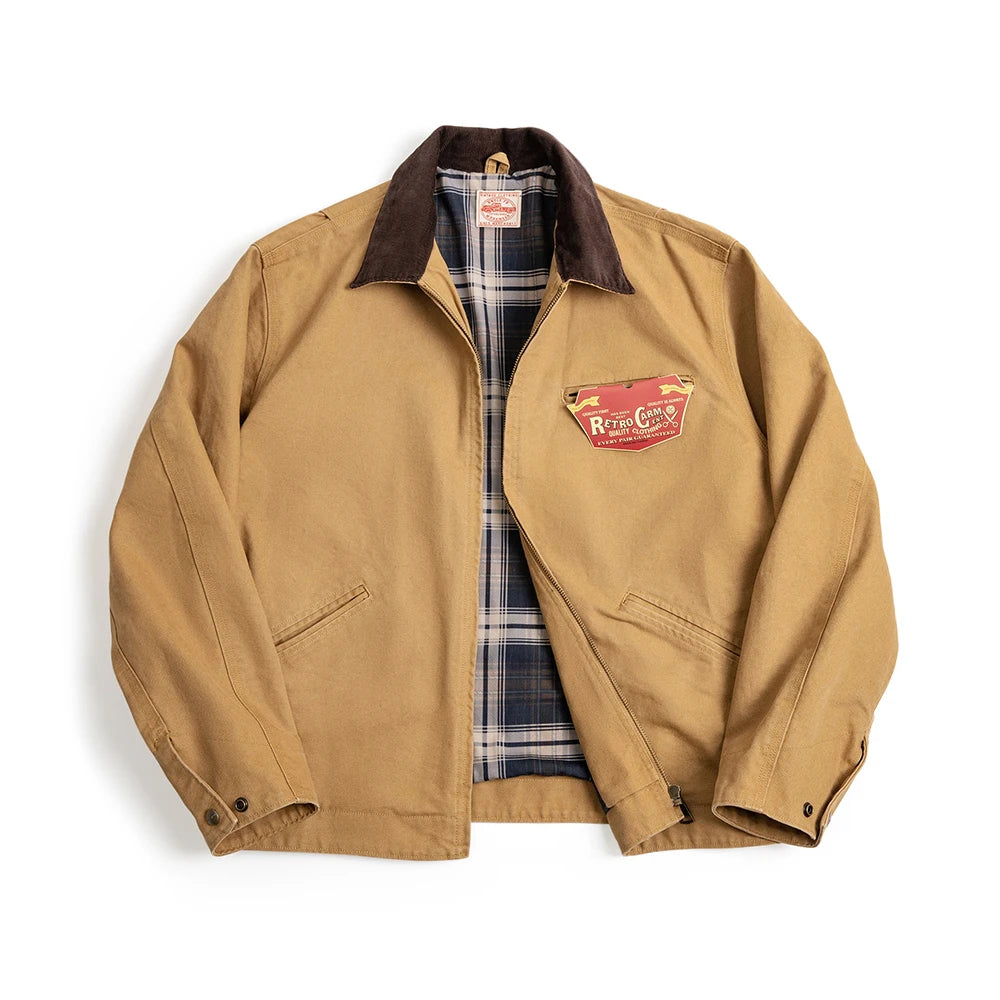 MADEN Canvas Workwear Jacket-streetwear-techwear