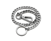 Metal Wallet Belt Chain - Silver-streetwear-techwear