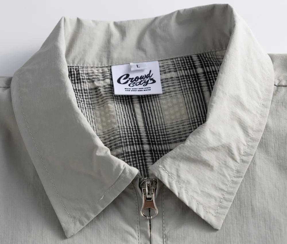 Micro Ripstop Harrington Jacket-streetwear-techwear