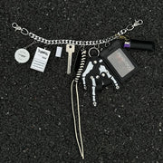 Multi Item Belt Chain Set-streetwear-techwear
