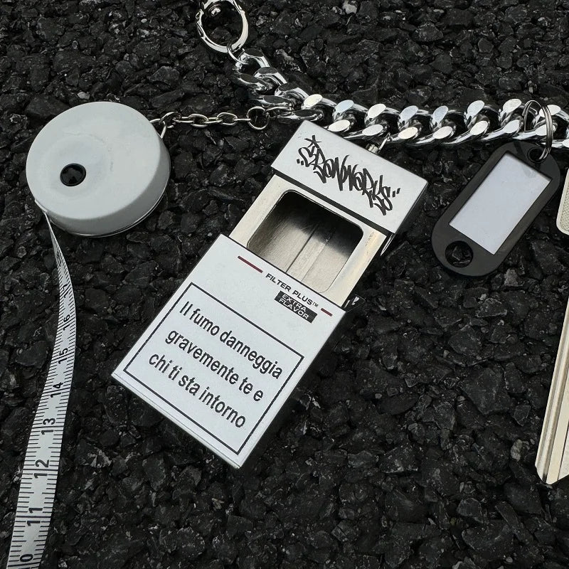 Multi Item Belt Chain Set-streetwear-techwear