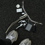 Multi Item Belt Chain Set-streetwear-techwear