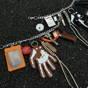 Multi Item Belt Chain Set-streetwear-techwear