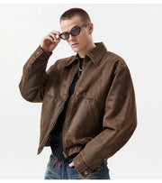 Oil-Waxed Canvas Zip Jacket-streetwear-techwear