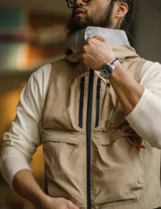 Outdoor Nylon Gilet Vest-streetwear-techwear