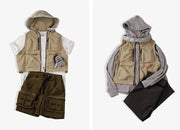 Outdoor Nylon Gilet Vest-streetwear-techwear