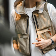 Outdoor Nylon Gilet Vest-streetwear-techwear